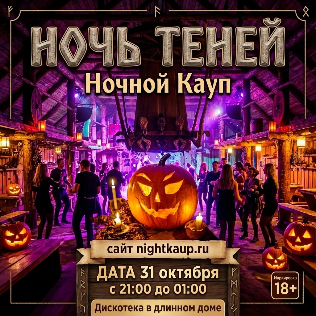 Ночь теней — вечеринка в честь Самайна